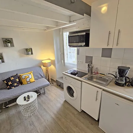Apartman Gregbnb - Climatise - Studio Mezzanine - Cour Exterieure *