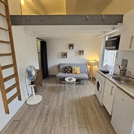 Gregbnb - Climatise - Mezzanine - Cour Exterieure 툴롱